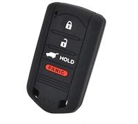 MEXWLOP 4 Buttons Car Key Fob, for Acura, TSX ILX MDX ZDX RDX TLX RL TL 2009-2015 Car Accessories Silicone Remote Rubber Shell Cover Case Skin Car Key Cover