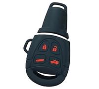 MEXWLOP 4 Buttons Car Key Fob, for SAAB, 9-3 9-5 2003-2012, for Smart, Silicone Cover Rubber Remote Case Protection Shell Keychain Car Key Cover