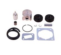 MEXWLOP 40mm Piston Ring Kit, for Husqvarna, 340 345 Oil Seal Fuel Filter Line Cyinder Muffler Gasket Bearing Set Chainsaw Chainsaw Piston Kit