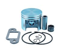 MEXWLOP 42.5MM Piston Rings Pin Circlip Muffler Gasket Needle Bearing Kit, for, MS250 025 MS 250 Chainsaw Replacement Spare Parts Chainsaw Piston Kit