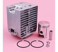 MEXWLOP 45mm Cylinder Piston Pin Ring Circlip Kit, For Wacker WM80 BS500 BS502 BS502I BS600 BS602 BS602I BS700 Chainsaw Replacement Part Chainsaw Piston Kit