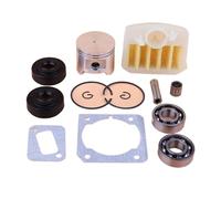 MEXWLOP 45mm Piston Ring Kit, for Husqvarna, 350 353 Air Filter Crank Bearing Oil Seal Cylinder Muffler Gasket Needle Bearing Set Chainsaw Piston Kit