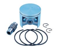 MEXWLOP 48mm Piston Ring 12mm Pin Needle Bearing Kit, for Husqvarna, 262XP 261 262 262XPH XP Chainsaw Replacement Spare Parts 503531172 Chainsaw Piston Kit