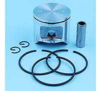 MEXWLOP 48mm Piston Ring Kit, for Husqvarna, 365 365XP Special, for EPA Series for Jonsered, 2065 2165 Chainsaw Replacement 503691303 Chainsaw Piston Kit