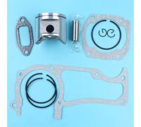 MEXWLOP 48mm Piston Rings W Gaskets Set, for Husqvarna, 365 365XP 365 XP Chainsaw Replacement Parts 503 69 13-03 Chainsaw Piston Kit