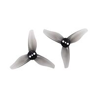 MEXWLOP 4Pairs 2X2.3X3 3-Blade Toothpick Propeller RC FPV Racing Freestyle 2inch Drones 1mm 1.5mm Drone Propeller Blade Set(4Pairs 1.5mm Gray)