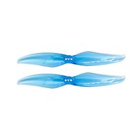 MEXWLOP 4Pairs 4X2.4 2-Blade PC Propeller, For Explorer LR4 FPV Racing 4inch Toothpick Micro Long Range Drones Drone Replacement Propeller Set(4Pairs Blue)