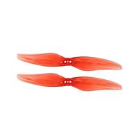 MEXWLOP 4Pairs 4X2.4 2-Blade PC Propeller, For Explorer LR4 FPV Racing 4inch Toothpick Micro Long Range Drones Drone Replacement Propeller Set(4Pairs Red)