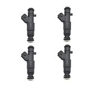 MEXWLOP 4pc Fuel Injector, for Renault, CLIO II 1999~2003 Megane 1998~1999 1.6 8V 0280155843 Engine Fuel Injector