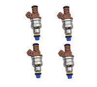 MEXWLOP 4pc Fuel Injector Nozzle, for GM, Omega Silverado 4.1 V6 0280150975 Engine Fuel Injector