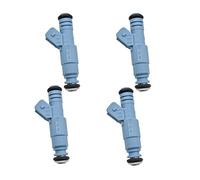 MEXWLOP 4pc Lot Fuel Injector, for VW, for Fiat, Coupe, for Opel, Astra H Zafira B 2.0 C20LET Z20LET Z20LEL Z20LEH 0280156280 55556799 Engine Fuel Injector