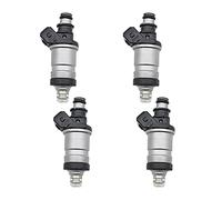 MEXWLOP 4PCS Fuel Injector, for Accord, Prelude 2.0 2.2 1986-1997, for Acura, Prelude 06164P0A000 06164-P0A-000 Engine Fuel Injector