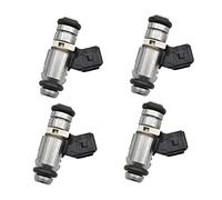 MEXWLOP 4pcs Fuel Injector, for Fiat, Punto Mk2 1.2 Seicento 1.1 8v Petrol 71729224 71718655 IWP 095 IWP095 IWP-095 46791211 Engine Fuel Injector