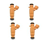 MEXWLOP 4pcs Fuel Injector, for Hyundai, I20 I30 Santa, for Elantra, Accent, for Kia, Rio Venga K3 1.4 1.6 G4FG 35310-2B020 Engine Fuel Injector