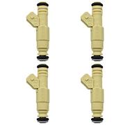 MEXWLOP 4pcs Fuel Injector Nozzle, for Alfa Romeo, 156 932 2.0 Twin Spark, for Chevrolet Vectra 2.2 0280155822 Engine Fuel Injector