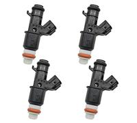 MEXWLOP 4pcs Fuel Injector Nozzle, for, for Civic, 2006-2011 DX LX EX Engine 8 Holes 16450-RNA-A01 16450RNAA01 Engine Fuel Injector