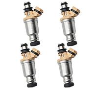 MEXWLOP 4pcs Fuel Injectors, for Toyota, for Corolla, AE110 4AFE 5AFE Parts 23250-16150 23209-16150 Engine Fuel Injector