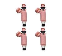 MEXWLOP 4Pcs Fuel Injectors Nozzle Pink 560cc, for Subaru, STI WRX, for Forester, 195500-3910 16611-AA370 1955003910 16611AA370 Engine Fuel Injector