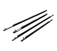 MEXWLOP 4pcs Weatherstrip Window Moulding Trim EAL Belt Black, for CRV 2007-2011 Car Window Seal Strip