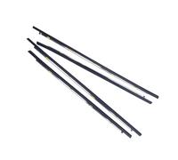 MEXWLOP 4pcs Window Weatherstrips Moulding Trim, for CRV 2002-2022 Car Window Seal Strip(for 2017-2022)