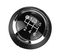 MEXWLOP 5/6 Speed Leather Gear Lever Shift Knob Shifter Stick Handball, for Toyota, for Corolla, for RAV4, for Avensis for Yaris for Verso Gear Shift Knob(Black 5 Speed)