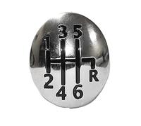 MEXWLOP 5/6 Speed Manual Gear Shifter Knob Stick Lever Cap Cover Replacement for Clio for Twingo for Scenic for Megane II Gear Shift Knob