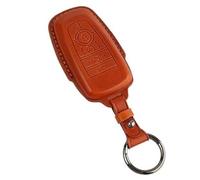 MEXWLOP 5 Button Car Key Fob, for Ford, for Mustang, for Explorer, Edge Fusion, for Mondeo, for F-150, F250 2019 Leather Car Remote Key Ring Fob Car Key Cover