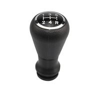 MEXWLOP 5 Speed Car Manual Gear Shift Knob Sleeve Adapter Lever, for Peugeot, 106 206 306 406 207 307 407, for Citroen, C4 Gear Shift Knob(Black A)