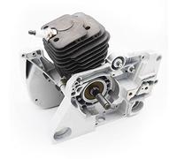 MEXWLOP 52mm Cylinder Piston Crankshaft Engine Housing Kit, For MS380 038 MS 380 Gasoline Chainsaw Replacement Spare Parts Chainsaw Piston Kit