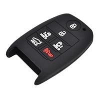 MEXWLOP 6 Button Car Key Fob, for Kia, Sedona Grand Carnival 2015 2016 2017 2018 Silicone Remote Case Shell Cover Skin Protector Car Key Cover