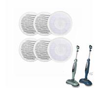 MEXWLOP 6 Pcs Replacement, for Shark, for Steam Mop Mat S7020 S7000 | S7001 Steam & Scrub All-in-One Scrub Hard Floor Steam Mop Accessories