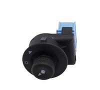 MEXWLOP 6545.KS Side Mirror Rearview Button Switch Adjust, for Citroen, for C3 C2 XSARA Picasso Berlingo, for Peugeot, 1007 Car Side Mirror Control