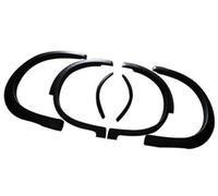 MEXWLOP 6pcs/set Car Matte Black Wheel Arch Fender Flares Mudguards, for NISSAN, X-TRAIL T32 Rogue 2017 2018 2019 2020 Car Fender Flare