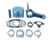 MEXWLOP 88mm Piston Ring Connecting Rod Gasket Set, for GX390 13HP GX 390 Engine Generator Chainsaw Piston Kit