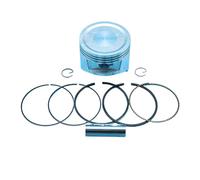 MEXWLOP 88MM PISTON RINGS PIN CLIPS KIT, for GX390 GX 390 13HP ENGINE Replacement Parts 13101-ZF6-W00 Chainsaw Piston Kit