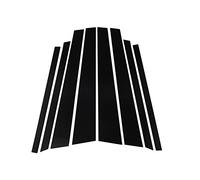 MEXWLOP 8Pcs Glossy Black Car Pillar Posts Door Window Trim Cover Stickers, for, for BMW, X5 E53 2000-2006, for, for, E70 2007-2013 Car Window Trim Cover(For X5 E53 2000-2006)
