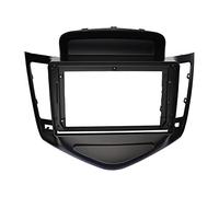 MEXWLOP 9 Inch Car Radio Fascia Dashboard Installation Trim Kit Placement Frame GPS Bezel Stereo Panel, for Chevrolet, for Cruze, 2009-2011 Car Radio Trim Panel(Black)