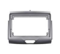 MEXWLOP 9 Inch Car Radio Fascia, for Ford, RANGER 2015 + Dash Refitting Installation Kit GPS DVD Stereo Panel Audio Android Player Frame Car Audio Trim(Silver)