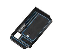 MEXWLOP ABS Console Storage Box Anti-Skid Pads Armrest Blue, for Mazda, CX30 2019-2020 Car Centre Console Organiser