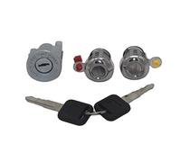MEXWLOP AL164 8-97035293-0 3pcs Complete Set Ignition Cylinder Door Lock, for Isuzu, NPR NQR NKR ELF 1994-07 With Same Keys Car Ignition Switch Replacement