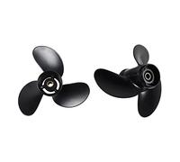 MEXWLOP Aluminum Alloy 3-Bladed Rotary Paddle 3B2W64517-1, for Tohatsu, for NISSAN, 8-9.8Hp 3B2-64515-0 Outboard Propeller Boat Propeller