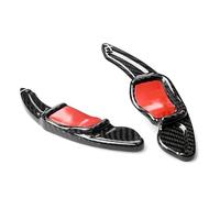 MEXWLOP Auto Steering Wheel Paddle Shift Extension, for MK5 MK6 GTI R20 R32 R36 CC, for Scirocco, Accessories Carbon Fiber Styling Gear Shift Paddle