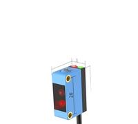 MEXWLOP Background Suppression Photoelectric Sensor Npn Pnp 10-30v Dc Sensing Distance 30cm Adjustable Square Optical Switch Proximity Sensor(Circular Spot Pnp)