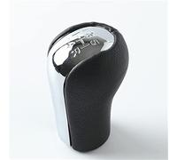 MEXWLOP Car 5 Speed Gear Shift Knob PU Leather, for Toyota, for AYGO for Verso, for Corolla, for RAV4, RAV-4 for AVENSIS for Yaris for VITZ Gear Shift Knob(Black Style 1)