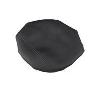 MEXWLOP Car Accessories Microfiber Leather Interior Center Control Armrest Box Cover Trim, for Ford, for Focus, 2012 Car Armrest Cover(Black)