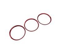 MEXWLOP Car Air Conditioner AC Vent Outlet Ring Trim, for, for Mazda, MX-5 MX5, for, for Mazda, 2 CX-3 CX3 RF ND Car Accessories Air Conditioning Vent Accents(RED)