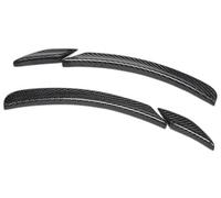 MEXWLOP Car Carbon Fiber Wheel Eyebrow Eyelids Fender Arches Flares Trim Cover, for Mercedes-Benz, W204 C-Class C63 AMG 2008-2009 Car Fender Flare