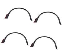 MEXWLOP Car Flares Black Mudguard Wheel Eyebrow Trim Accessories, for NISSAN, X-TRAIL T31 2008 2009 2010 2011 2012 2013 Car Fender Flare(4PCS)