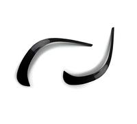 MEXWLOP Car Front Bumper Splitter Spoiler Side Decorative Covers Trim Strips, for Mercedes- Benz, GLC Class GLC260 GLC300 AMG 2020 Car Boot Lip Spoiler(CarbonLook)