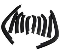 MEXWLOP Car Front Rear Fender Flares Wheel Extension Arch Cover Trim Black Exterior Accessories, for Jeep, for Compass 2011-2016 Car Fender Flare